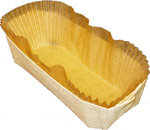 Panibois Bakeable Wooden Baronnet Basket 6 7/8" x 3" x 2", case of 175