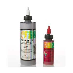 Chefmaster Metallic Airbrush Color, 2 oz.