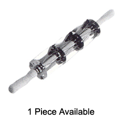 Croissant Cutter - 3 Section - Stainless Steel with Wood Handles - Cuts: 2.75" x 4"