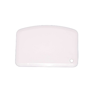 C.R. Mfg Dough Scraper, Poly, 3.75 x 5.5