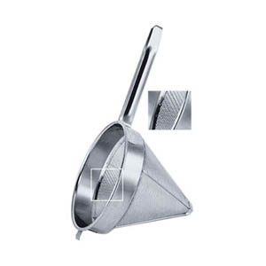 China Cap Strainer, Stainless Steel, Fine Mesh