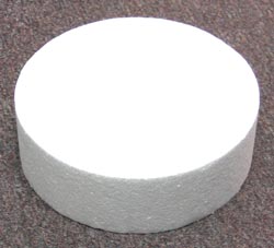 Round Cake Dummy, Styrofoam