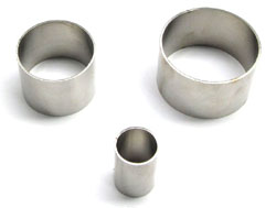 Dessert Ring, Seamless, Stainless, 1-1/2" High