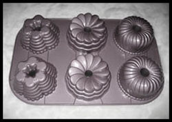 Regal Variety Pan, Set of 6 Petites, 14 1/2" x 10", Cast Aluminum