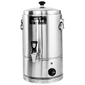 Portable Hot Water or Coffee Urn, 5 gallon, Stainless