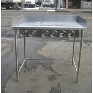 Custom made Urn table with Built in Cup Dispensers