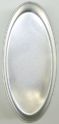 Oval Challah Pan, Aluminum, 9" Long