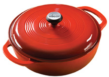 Lodge Enamel Dutch Oven, Island Spice, 3-Qt.