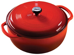 Lodge Enamel Dutch Oven, Island Spice, 6Qt