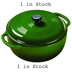 Lodge Enamel Dutch Oven, Emerald, 6Qt