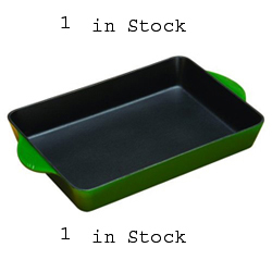 Lodge Color Enamel 4.25 Quart Roaster, Emerald