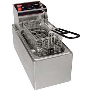 Cecilware Electric Countertop Fryer 12-3/4 High Deep Fat Fryer