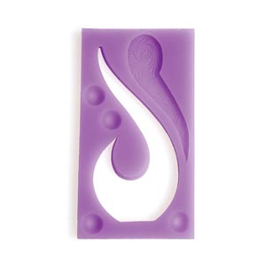 Artisan Silicone Mold, Showpiece Swirl
