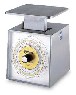 Edlund "Premier"  Stainless Portion Scale- 25 LBS. cap. x 1/4 oz. / 11kg x 100 gram. 1 Piece in Stock