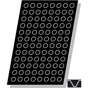Flexipan, Cone 0.2 Oz (6 ml), 96 Cavities