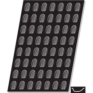 Flexipan, Madeleine 0.5 Oz (15 ml), 56 Cavities