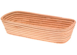 Brotform Proofing Basket 2 lb. 12" x 5 1/2" Rectangular