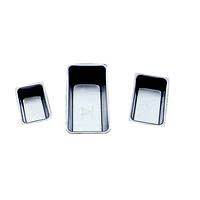 Bread Pan, Tinplate, Top Inner Dimensions 7-1/4" x 3.5"; 1-7/8" Deep