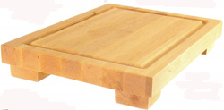 Fernanda Birch Edge Grain Block with legs -  16" x 12" x 1 1/2"