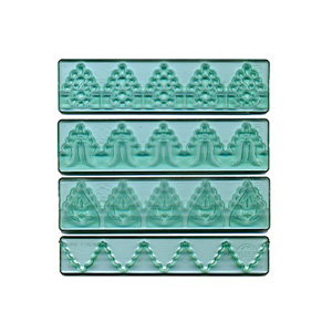 FMM Textured Lace Set 3, Includes 3 lace designs plus 1 cutter