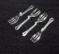 Disposable Clip Fork 8cm (3-1/8") Long, 500 Pieces