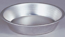 Deep-Dish Aluminum Pie Pan, 9-1/4" Top Inner Diameter x 2-3/4" Deep