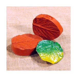 Silicone Sugar Leaf Molds, 2 piece Double Sided  mould, for sugar or marzipan