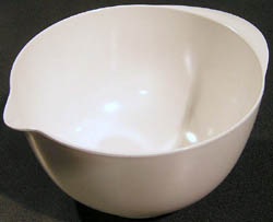 Mixing Bowl, White Melamine, 3 Liter�ONE PIECE IN STOCK