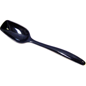 10" Melamine Serving Spoon, COBALT BLUE