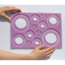 Silicone Ring GeoMat Silicone Sugar Mold