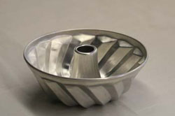 Tube Cake Pan, Turk Head Mold, 6 Cup capacity, Size: 8.5"x 3.25