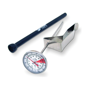 CDN ProAccurate� Beverage & Frothing Thermometer, 1.5" Dial