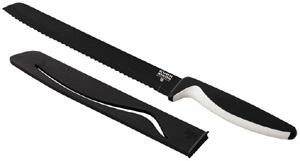 Kuhn Rikon Non-Stick Bread Knife, Black