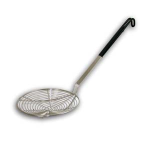 7" Spiral Skimmer, Black Handle
