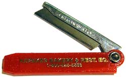 Folding Razor Blade / Bread Scorer, Kerekes Imprint