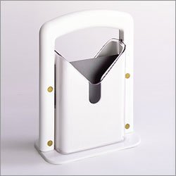 The Original Bagel Guillotine, Slices Bagels Safely
