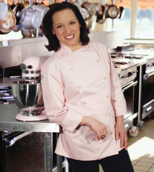 Chef Revival Ladies Cuisinier Jacket Cotton, Pink