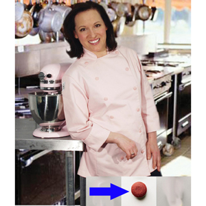 Chef Revival Ladies Cuisinier Jacket Cotton, CLARET