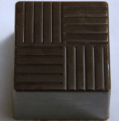 Polycarbonate Chocolate Mold Cube 20x20x20mm, 54 Cavities