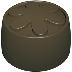 Polycarbonate Chocolate Mold Cylinder 25mm Diameter x 15mm High, 35 Cavities