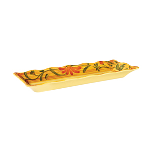 Melamine Tray, Venetian Pattern, 17.25" x 6.75" x 2" Deep, Sold as a Case of 6