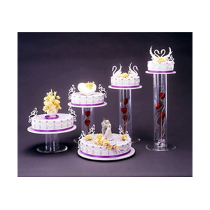 Cake Tier, 5-Pc Set (In-Tube Decorations Not Included)