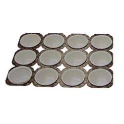 BakeDeco Paper Muffin Baking Tray 3.5 Oz, 12 Cavities