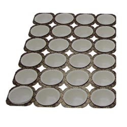 BakeDeco Paper Muffin Baking Tray 3.5 Oz, 24 Cavities