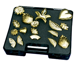 Magyfleurs Magydecor for chocolate and sugar work. 17 pieces