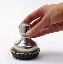 Pastry Tart Tamper Dual Sided 18/10 Stainless Steel