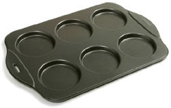 Norpro Non-stick Puffy Muffin Top/Crown Pan, 6 Cavities