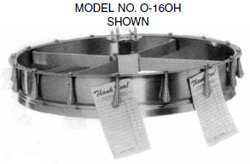 ORDA-WHEEL Check Holder: Overhead Mount (4-1/2" Drop)