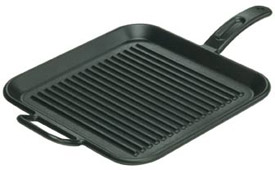 Lodge Pro-Logic Square Grill Pan. 12" x 1" high