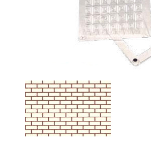 Fat Daddio's Fat Daddio's 2-Piece Chocolate Mold, Brick Pattern Sheet